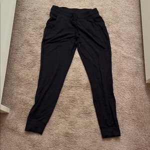 Lululemon ready to rulu black joggers size 8